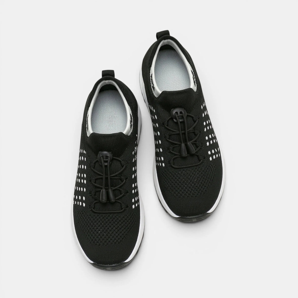 Women's Walking Shoes Slip-On with Adjustable Toggle Laces for Comfortable Everyday Wear 4