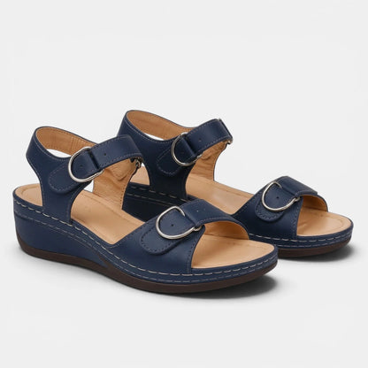 Women's Wedge Heel Sandals Adjustable Strap 10