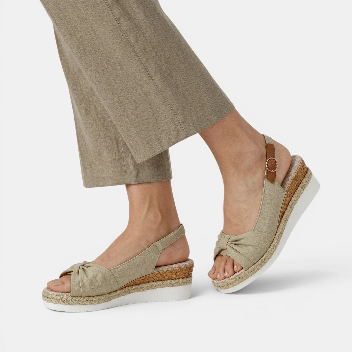 Women's Wedge Sandals Casual Adjustable Strap 6