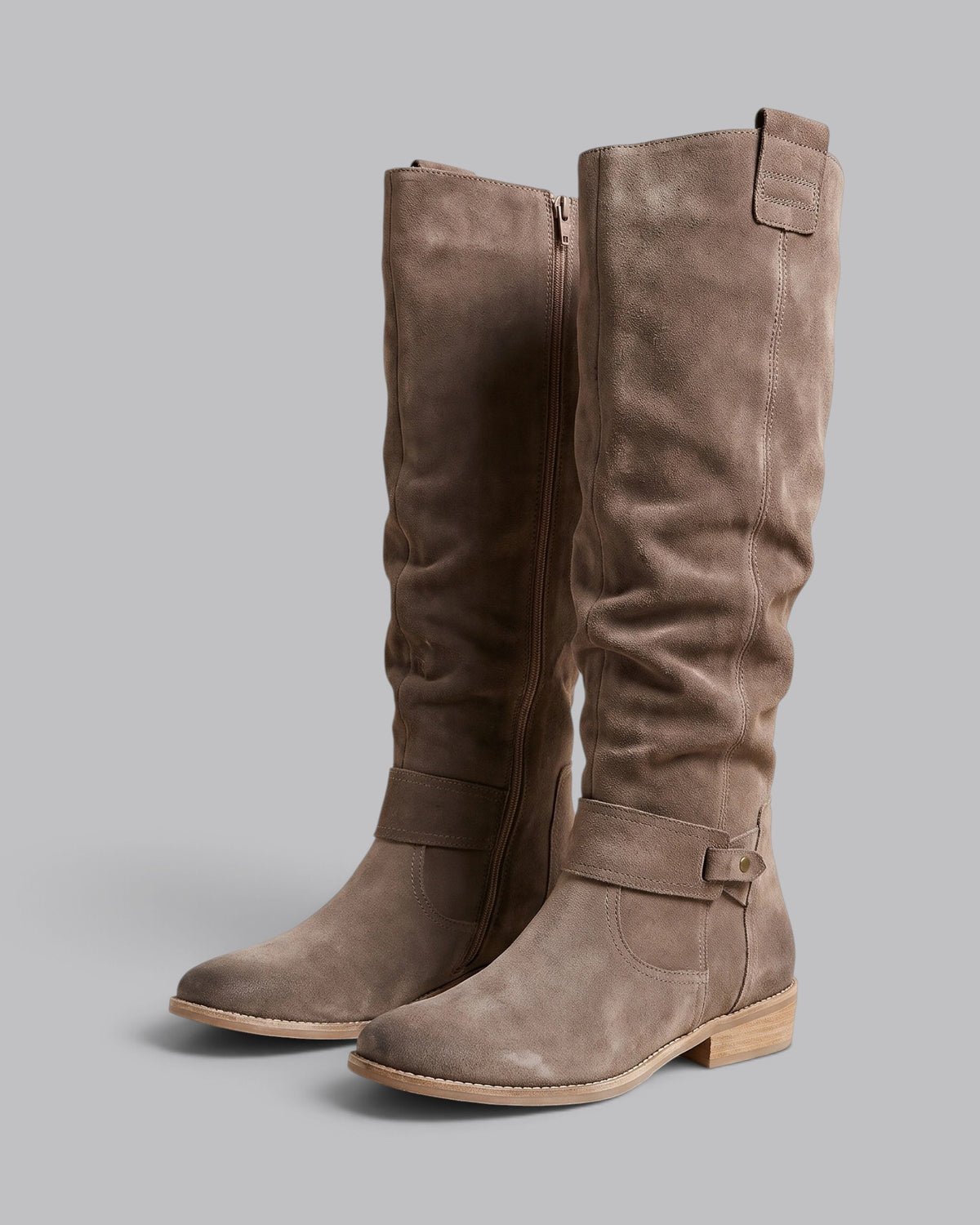 Women's Knee-High Slouch Boots Casual