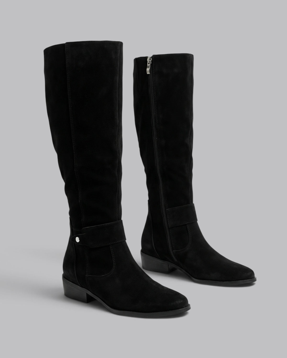 Women's Knee-High Slouch Boots Casual