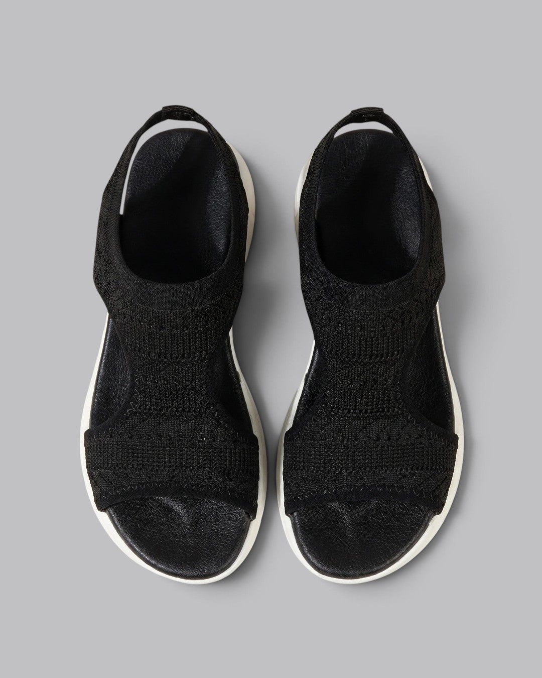 Women's Open Toe Sandals Knit Strap Platform